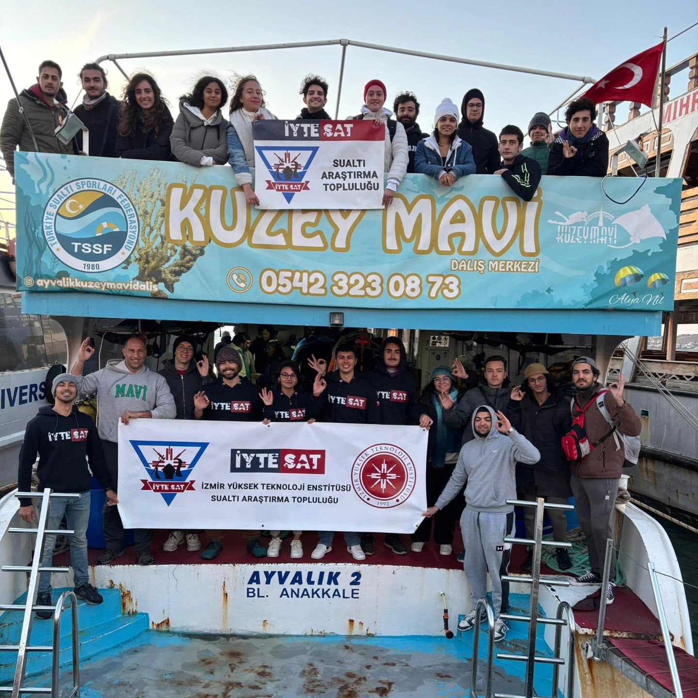 Ayvalık 1 Yıldız Dalıcı Eğitimi