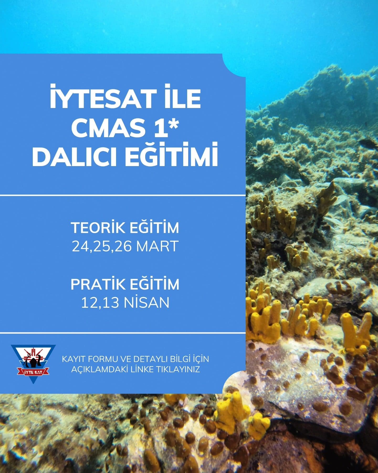 CMAS 1 Yıldız Dalıcı Eğitimi